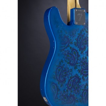 Fender Bigsby Tele MN Blue Paisley Closet Cassic Master Built купить