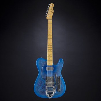 Fender Bigsby Tele MN Blue Paisley Closet Cassic Master Built купить