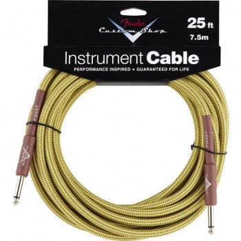 Fender Custom Shop Cable 7.5m TW Tweed, Kli/Kli купить