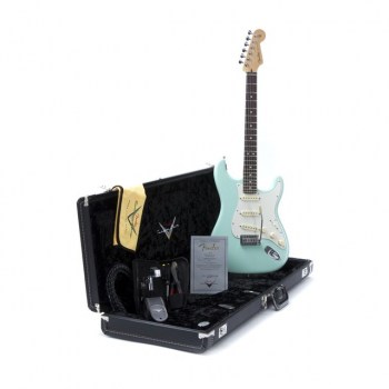 Fender CS Jeff Beck Strat RW SG Surf Green, Case купить