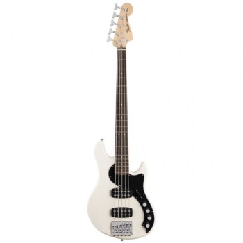 Fender Deluxe Dimension Bass V RW Olympic White купить