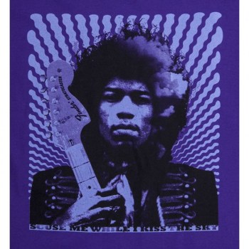 Fender Hendrix Kiss The Sky T-Shirt XL Purple купить