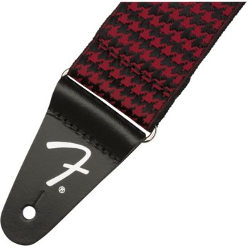 Fender Houndstooth Jacquard Strap Red купить