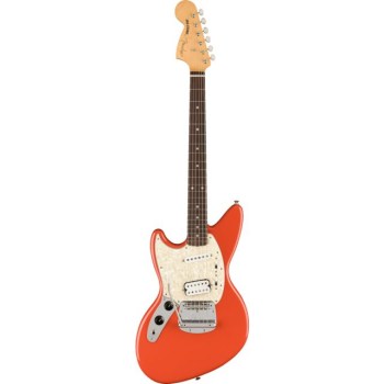 Fender Kurt Cobain Jag-Stang Lefthand RW Fiesta Red купить