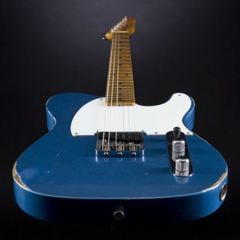 Fender Limited Edition 1955 Esquire Relic Aged Lake Placid Blue, #CZ525166 купить