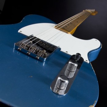 Fender Limited Edition 1955 Esquire Relic Aged Lake Placid Blue, #CZ525166 купить