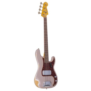 Fender Limited Edition '63 Precision Bass Heavy Relic Dirty Shell Pink #CZ560642 купить