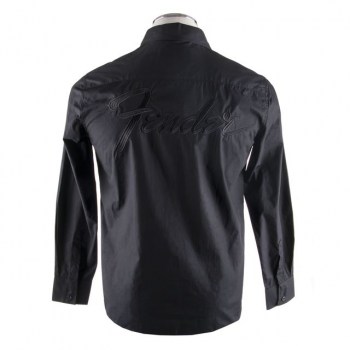 Fender Long Sleeve Shirt M Black купить