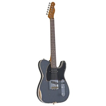 Fender LTD HS Telecaster Custom Relic RW Aged Charcoal Frost Metallic #CZ565036 купить