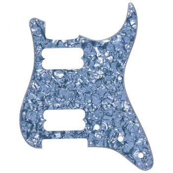 Fender Morn Pickguard Strat HH Black Pearl, 4-Ply, 11 Hole купить