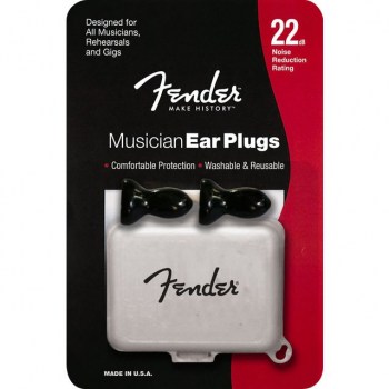 Fender Musician Series Black Ear Plug купить