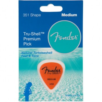 Fender Pick 351 Tru-Shell medium купить