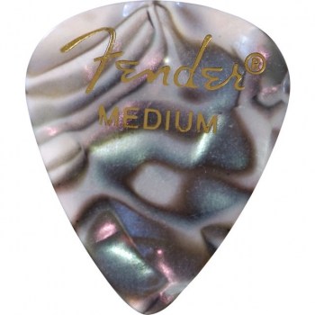 Fender Picks 351 Abalone medium 12-Pack Premium Celluloid купить