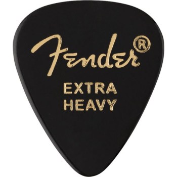 Fender Picks 351 Black extra heavy купить