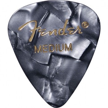 Fender Picks 351 Black Moto medium 12-Pack Premium Celluloid купить