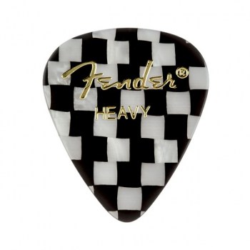 Fender Picks 351 Checker heavy 12er Set Premium Celluloid купить