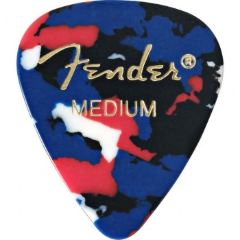 Fender Picks 351 Confetti medium 12-Pack Classic Celluloid купить