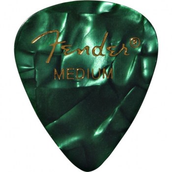 Fender Picks 351 Green Moto medium 12-Pack Premium Celluloid купить