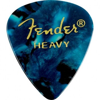 Fender Picks 351 Ocean Turq heavy 12-Pack Premium Celluloid купить