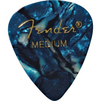 Fender Picks 351 Ocean Turq medium 12-Pack Premium Celluloid купить