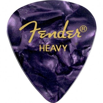 Fender Picks 351 Purple Moto heavy 12-Pack Premium Celluloid купить