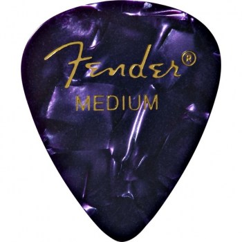 Fender Picks 351 Purple Moto medium 12-Pack Premium Celluloid купить