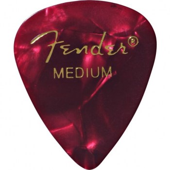 Fender Picks 351 Red Moto medium 12-Pack Premium Celluloid купить