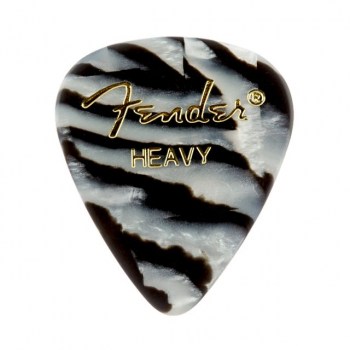 Fender Picks 351 Zebra heavy 12er Set Premium Celluloid купить