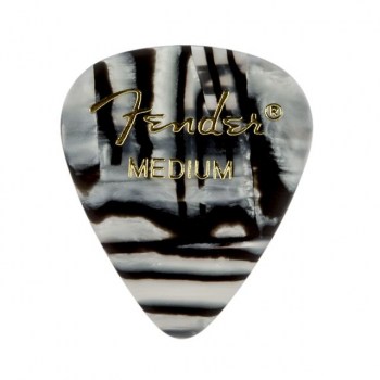 Fender Picks 351 Zebra medium 12er Set Premium Celluloid купить