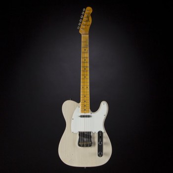 Fender Postmodern Journeyman Relic Telecaster Aged White Blonde #0626 купить