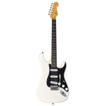 Fender Postmodern Strat Journeyman Relic RW Aged Olympic White #14786 купить