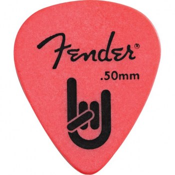 Fender Rock On Pickpack 12-Pack 0,50 red купить