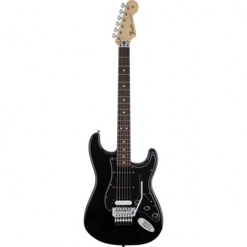 Fender Standard Stratocaster HSS Floyd Rose RW Black купить