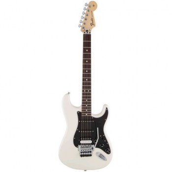 Fender Standard Stratocaster HSS Floyd Rose RW Olympic White купить