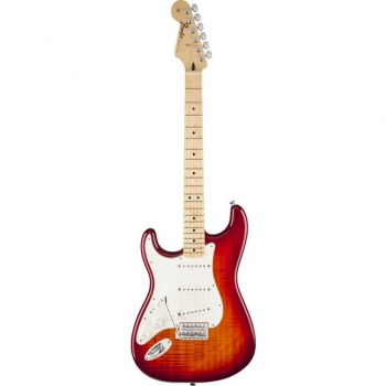 Fender Standard Stratocaster Plus Top Lefthand MN Aged Cherry Burst купить