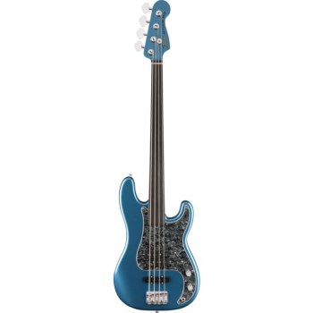 Fender Tony Franklin Fretless Precision Bass EB Lake Placid Blue купить