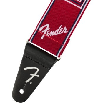 Fender WeighLess Monogram Strap Red/White/Blue купить