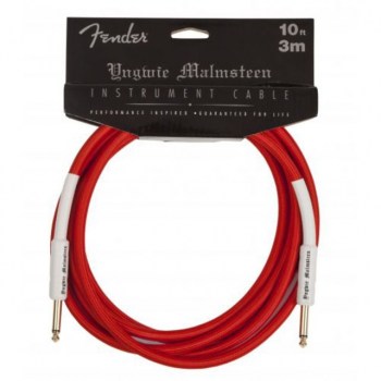 Fender Y. Malmsteen Instrument Cable 3m red купить