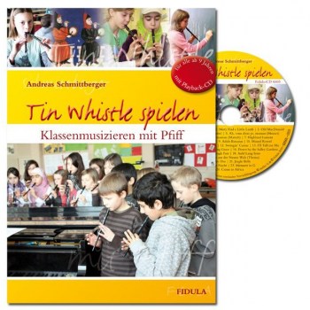 Fidula Tin Whistle spielen Lehrer/Scholerheft mit CD купить