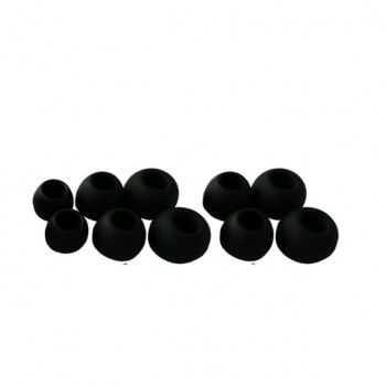 Fischer Amps Silicone Tips Size S - Black 5-Pair купить