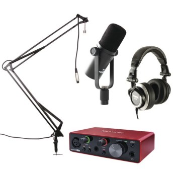 Focusrite Scarlett Solo Podcast Set купить