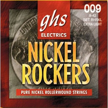 GHS E-Git.Saiten,09-42,Nickel Rockers Rollerwound купить