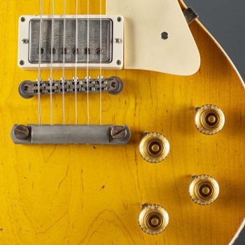 Gibson 1958 Les Paul Standard Heavy Aged Lemon Burst #83267 купить