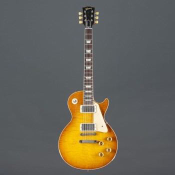 Gibson 1959 Les Paul Standard Heavy Aged Golden Poppy Burst #93653 купить