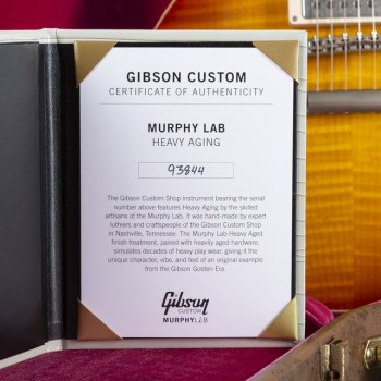 Gibson 1959 Les Paul Standard Heavy Aged Slow Iced Tea Fade #93844 купить