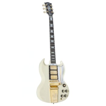 Gibson 1963 Les Paul SG Custom Matestro Vibrola VOS Classic White #200683 B-Stock/Demo купить