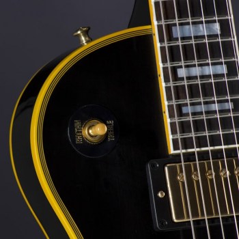 Gibson 1974 Les Paul Custom Reissue VOS Ebony #CS500111 купить