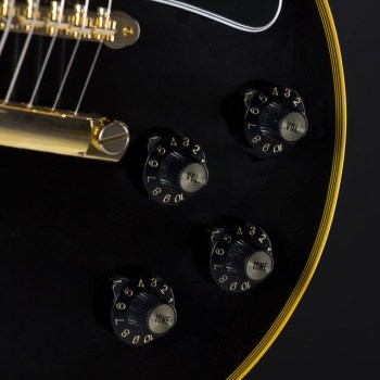 Gibson 1974 Les Paul Custom Reissue VOS Ebony #CS500111 купить