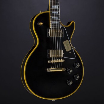 Gibson 1974 Les Paul Custom Reissue VOS Ebony #CS500111 купить