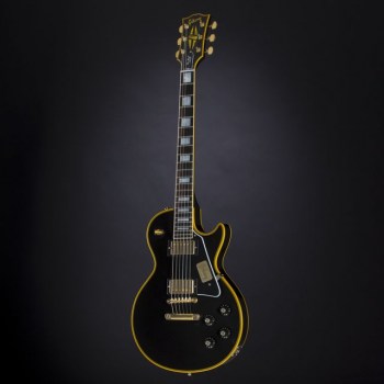 Gibson 1974 Les Paul Custom Reissue VOS Ebony #CS500111 купить